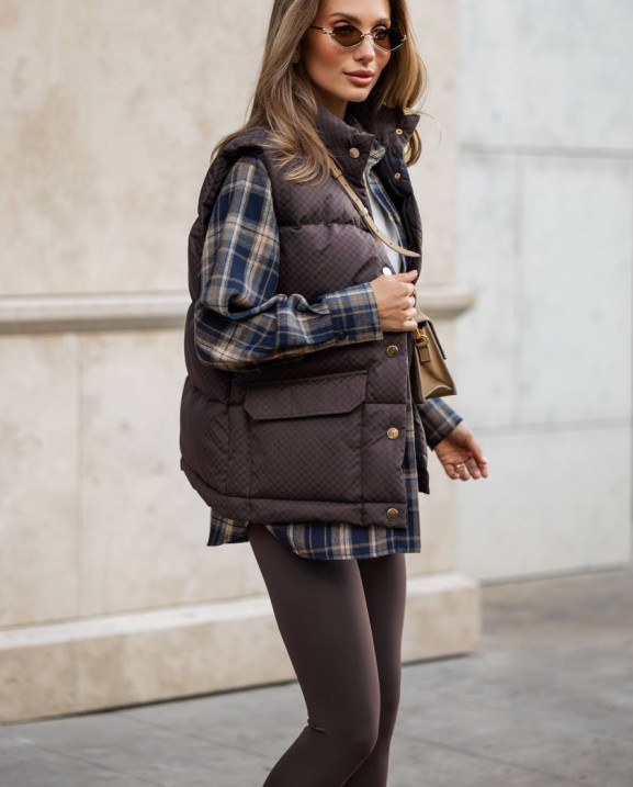 96 Жилетка пухова в стилі Dior